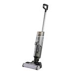 Shark HydroVac Cordless Hard Floor Cleaner with Antimicrobial Brush-Roll & Odour-Neutralising Multi-Surface Solution, Self-Cleaning, Vacuums & Mops Wet & Dry Messes, Grey WD210UK