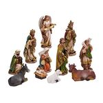 Kurt Adler 6-Inch Nativity Set with 11-Figure