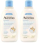 Aveeno Dermexa Daily Emollient Body Wash, Gently cleanses and Soothes, For Very Dry Itchy Also Eczema Prone Skin, 300 ml(Packaging may vary) (Pack of 2)
