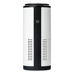 Air Purifier Mini Portable Air Ioniser with HEPA filter & Scented Aroma - 2 Speed - Cleaner Air, Anti Allergen, Reduces Odours, Pollen - USB Charge, Ideal for Car, Home, Work, Travel (White)