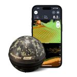 Deeper CHIRP+ 4 AI-powered Castable Fish Finder with GPS – Portable Sonar for Boat, Ice & Shore Fishing, 2D/3D Mapping via App