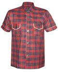 DAV Shirt School Uniform/Half Sleeves Shirt DAV School (in, Age, 16 Years, 17 Years, DAV Checks)