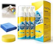 Hulezt 4-in-1 Multi-Enzyme Foam Cleaner, 2026 New Foam Cleaner Multi Purpose All-Purpose Deep Cleaning Powerful & Multipurpose Car Interior Foam Spray Cleaners for Car Sofa Kitchen Bathroom (3)