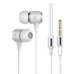 100SEASHELL Long Cord Wired Earbuds