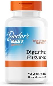 Doctor's Best, Digestive Enzymes (Verdauungsenzyme), 90 vegetarische Kapseln, Enzym-Mix, Laborgeprüft, Glutenfrei, Sojafrei, Ohne Gentechnik