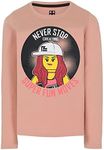 LEGO Girls Classic Long-Sleeved T-Shirt, 412, 110 cm