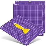 HTVRONT Strong Grip Cutting Mat for Cricut, 3 Pack Cutting Mat 12x12 for Cricut Explore Air 2/Air/One/Maker,Strong Grip Cutting Mats Replacement Accessories for Cricut