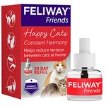 FELIWAY Friends 30 Day Refill, helps to reduce conflict in multi-cat households, helping cats get along better - 48ml