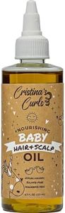 Cristina's Curls Nourishing Baby Hair & Scalp Oil – Lightweight Massage Oil To Loosen Dry Flakes And Seal Softness