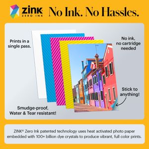 KODAK Step Instant Photo Printer – White Portable Bluetooth Printer