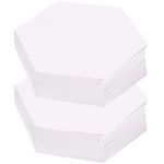 EXCEART 300Pcs Quilting Templates,Paper Piecing Paper for Quilting,Paper Piecing for Beginners DIY Patchwork Sewing Crafts,Hexagon Quilting Template for Quilting Accessories