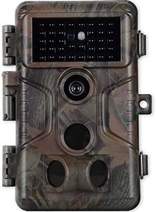 Game Trail Deer Camera with 100ft Night Vision Full HD 32MP Photo 1296P H.264 Video 0.1S Trigger Time Motion Activated IP66 Waterproof, Scouting Cam for Wildlife Hunting and Home Security Surveillance