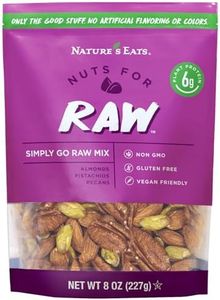 Natures Eats Nuts For Raw, 8 Oz (Pack of 1)
