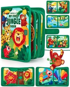 hahaland Busy Book for Toddlers 1-3, Montessori Toys for 1 Year Old Gifts