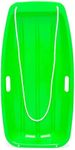 Best Choice Products 35in Kids Plastic Toboggan Snow Sled w/Pull Rope, 2 Handles - Green