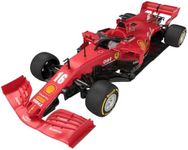 RASTAR RC Car Kits to Build 1/16 Scale Compatible with Ferrari SF 1000 RC Car Assembly Building Kit with Remote, 65pcs DIY, STEM Kits for Kids Ages 8+