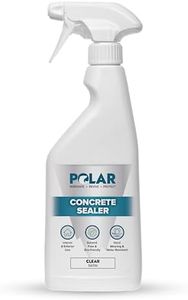 Polar Dust Proof Concrete Sealer - 1 Litre Spray - Interior & Exterior - Ideal For Stone & Concrete Garages, Kitchens, Factory & Warehouse Floors