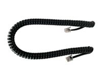 The VoIP Lounge Replacement 9 Ft Black Handset Curly Cord for AT&T/Lucent/Avaya Merlin Business Phone