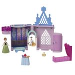 Disney Frozen Storytime Stackers Playset, Anna’s Arendelle Castle Dollhouse with Small Doll, Olaf and 7 Accessories, Inspired by Disney Frozen Movies