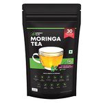 Green Sun Moringa Tea 30 Bags Pack with Health Benefits which may Boost Immunity, Weight Management, Skin, heart, Liver, Bone, Lower Blood Pressure and Colestrol Pack of 1