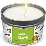 SAGE + Clove Aromatherapy Candle fo