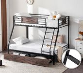 VINGLI Bunk Bed Twin Over Full Size