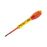 Stanley 0-65-410 Fat Max Screwdriver Insulated Slotted 2.5X50Mm-Red And Yellow