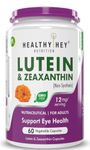 HealthyHey Lutein with Zeaxanthin - Support Eyes Health - 60 Veg. Capsules (Pack of 1)