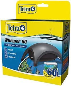 Tetra T281AU Whisper 60 Quiet Aquarium Air Pump, Small