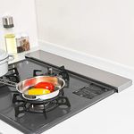 CICADA Exhaust Vent Cover, Smart Flat Stove, Thin, Slim, 23.6 inches (60 cm), Silver (Stainless Steel))