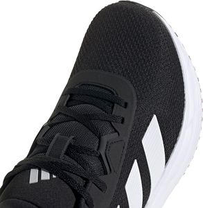 adidas Men’s Galaxy 7 Running Shoes – Black/White, Size 11.5 UK