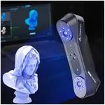 Creality Raptor Pro 3D Scanner, High-Precision 0.02mm Metrology-Grade 3D Scanner for 3D Printing with Blue/IR Laser, Wireless Support, Ideal for Reverse Engineering, Automotive, Body&Artifact Scanning