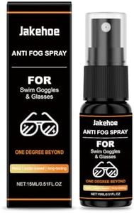 Anti-Fog Spray for Glasses and Swim Goggles, Fast-Drying Formula, 15ml Portable Bottle