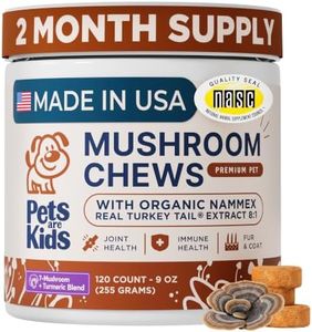 Pets are Kids Turkey Tail Mushroom for Dogs, Gut, Skin and Joint Support