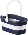 BOOMJOY Collapsible Bucket Foldable Mop Bucket for Cleaning Water Bucket for Camping Window Washing Laundry Fishing (Navy-14L)