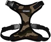 Voyager Step-in Lock Pet Harness – All Weather Mesh, Adjustable Step in Harness for Cats and Dogs by Best Pet Supplies - Army Base, XS (Chest: 11-16" * Fit Cats)