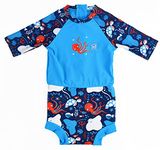 Splash About Unisex Baby Happy Sunsuit, Under The Sea, 12 Months EU