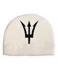 TOOLOUD Trident of Poseidon Adult Fleece Beanie Cap Hat, White, One Size