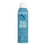 Blue Lizard Sensitive Mineral SPF 50 Spray, Broad-Spectrum UVA/UVB Protection, Water-Resistant, Zinc Oxide Formula, 142 g