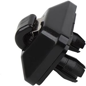 Mtanlo Black Inner Sun Visor Clips 8E0857562A For A1 A3 A4 A5 A7 Q3 Q5 B8 S4 S5 TT Exeo, Black Inner Sun Visor Clips.