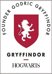 Ata-Boy Harry Potter Founder's Pride Gryffindor Crest 2.5" x 3.5" Magnet for Refrigerators and Lockers