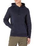 Amazon Essentials Men's Hooded Fleece Sweatshirt (Available in Big & Tall), Dark Navy, L