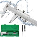 Vernier Caliper Analogue150MM 6” Stainless Steel Nabance Micrometer Measuring Tool Vernier Caliper