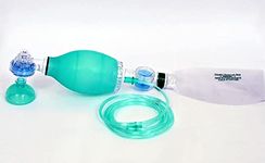 ENEI 365 ; Serve to Excellence Silicone CHILD/Pediatric/INFANT Ambu Bag Green Self-Inflating (autoclavable) Resuscitator Manual Resuscitator Respiratory Exerciser