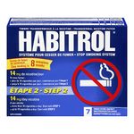 Habitrol Step 2 Nicotine Patches, Smoking Cessation Aid, 14 mg of Nicotine, 7 count
