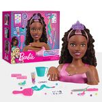 Just Play Barbie Deluxe Styling Head - Aa Styling Heads, Ages 3 Up