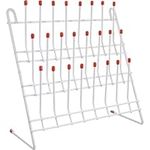 Baluue Test Tube Rack Laboratory Drying Rack Lab Glassware Drying Draining Rack Desk Top Lab Supply Cleaning Equipment for Education Lab Science Use