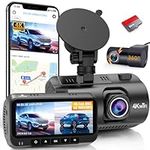 Smart Dash Cam GPS APP: 4K 2160P US