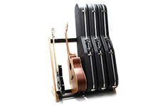 Ruach GR-2 Customisable 5 Way Multi Guitar Rack and Holder for Guitars and Cases - Birch