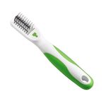 Andis 66055 Dematting 9-Blade Tool - Reduces Shedding, Safe On Wet Or Dry Hair - Removes Dead Hair & Eliminates Tangles - Anti-Slip, Easy-Grip Handle & Suitable for Various Pets Green